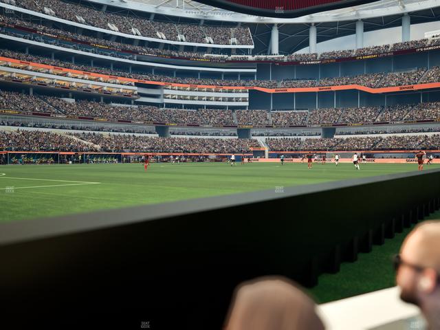 SoFi Stadium - Section Level 1 East Suite 1 Seat View