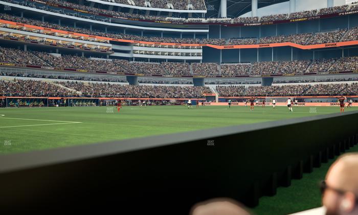 SoFi Stadium - Section Level 1 East Suite 1 Seat View