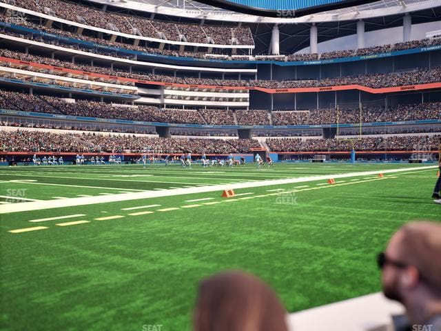 SoFi Stadium - Section Level 1 East Suite 1 Seat View