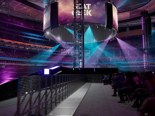 SoFi Stadium - Section Level 1 East Suite 1 Seat View