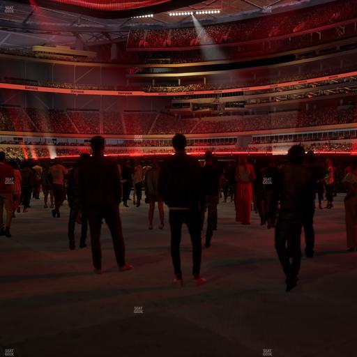 SoFi Stadium - Section Level 1 East Suite 10 Seat View