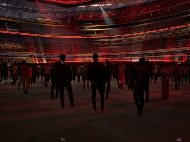 SoFi Stadium - Section Level 1 East Suite 10 Seat View