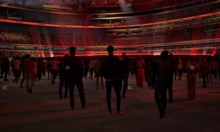 SoFi Stadium - Section Level 1 East Suite 10 Seat View