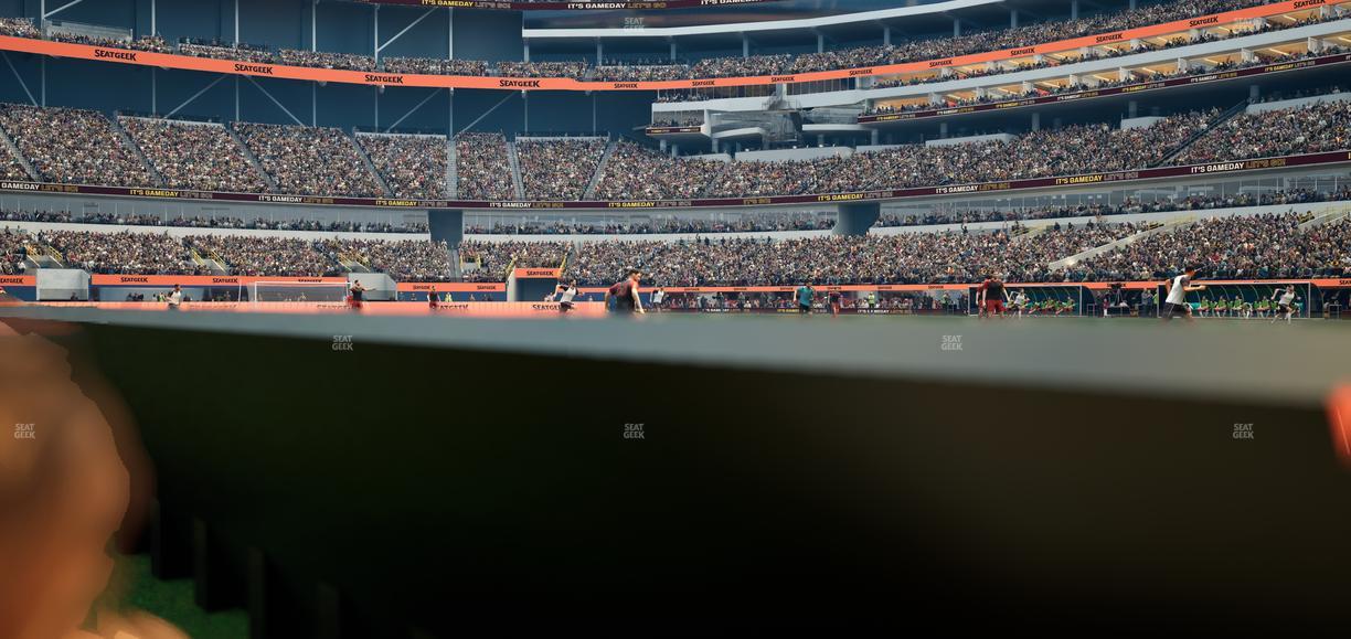 SoFi Stadium - Section Level 1 East Suite 10 Seat View