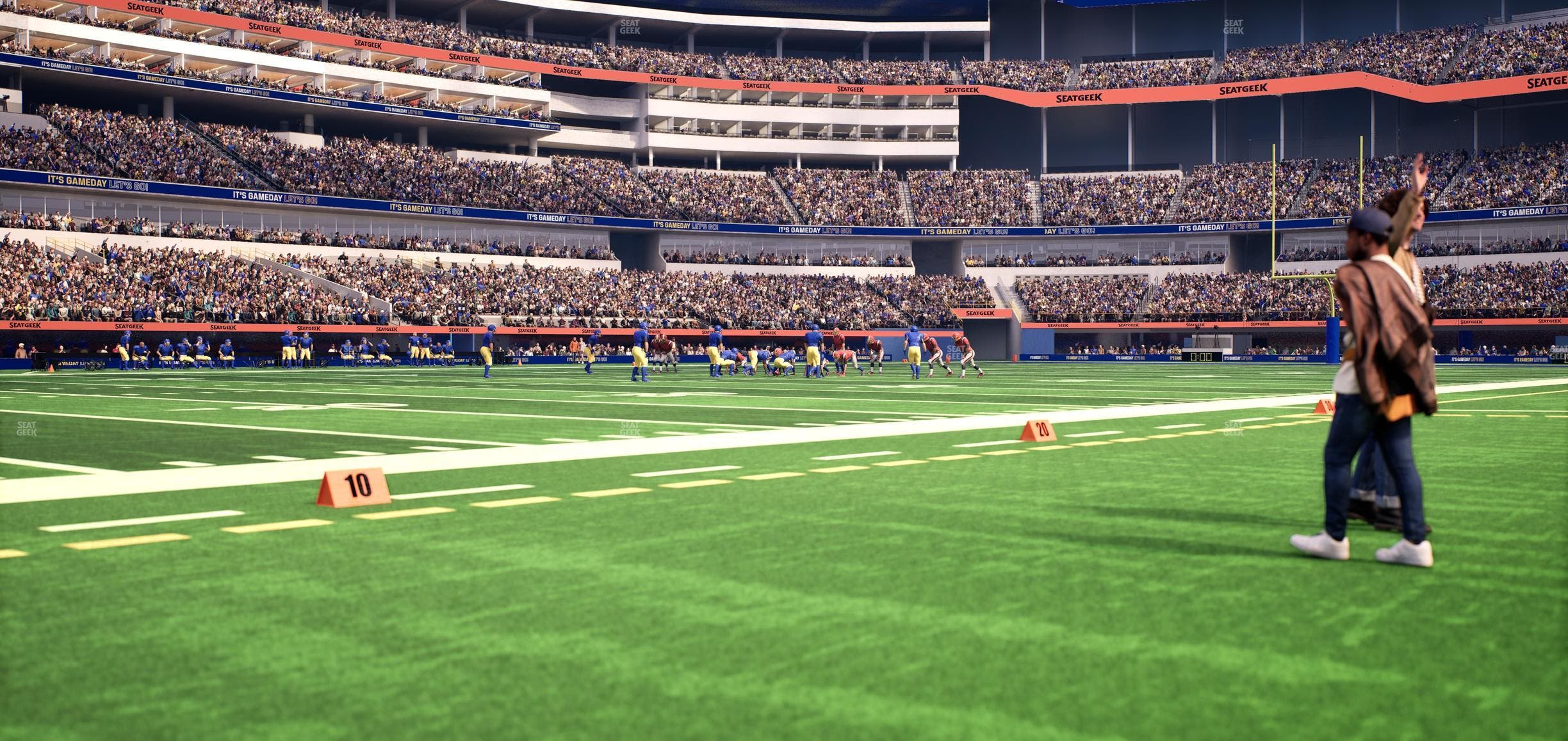 SoFi Stadium - Section Level 1 East Suite 2 Seat View