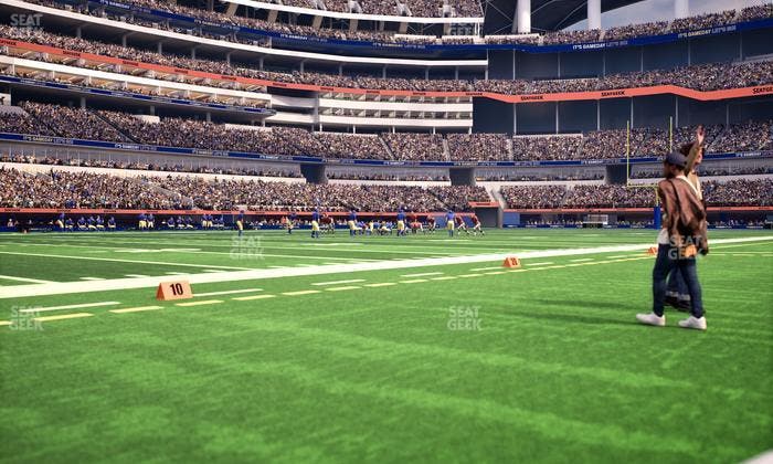 SoFi Stadium - Section Level 1 East Suite 2 Seat View