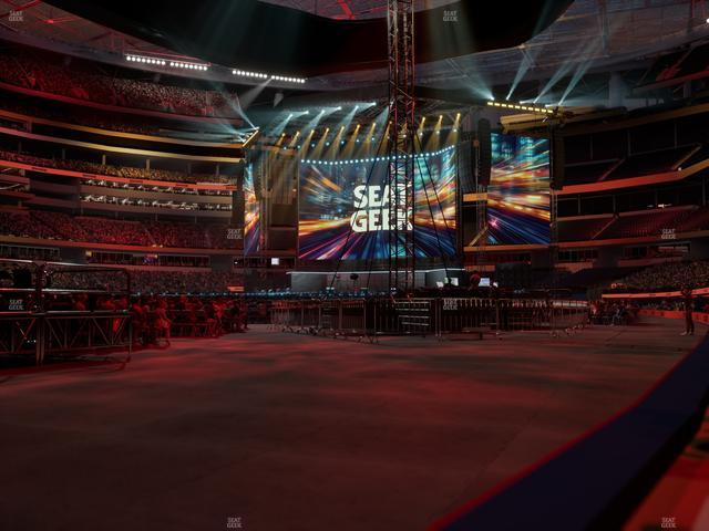 SoFi Stadium - Section Level 1 East Suite 2 Seat View