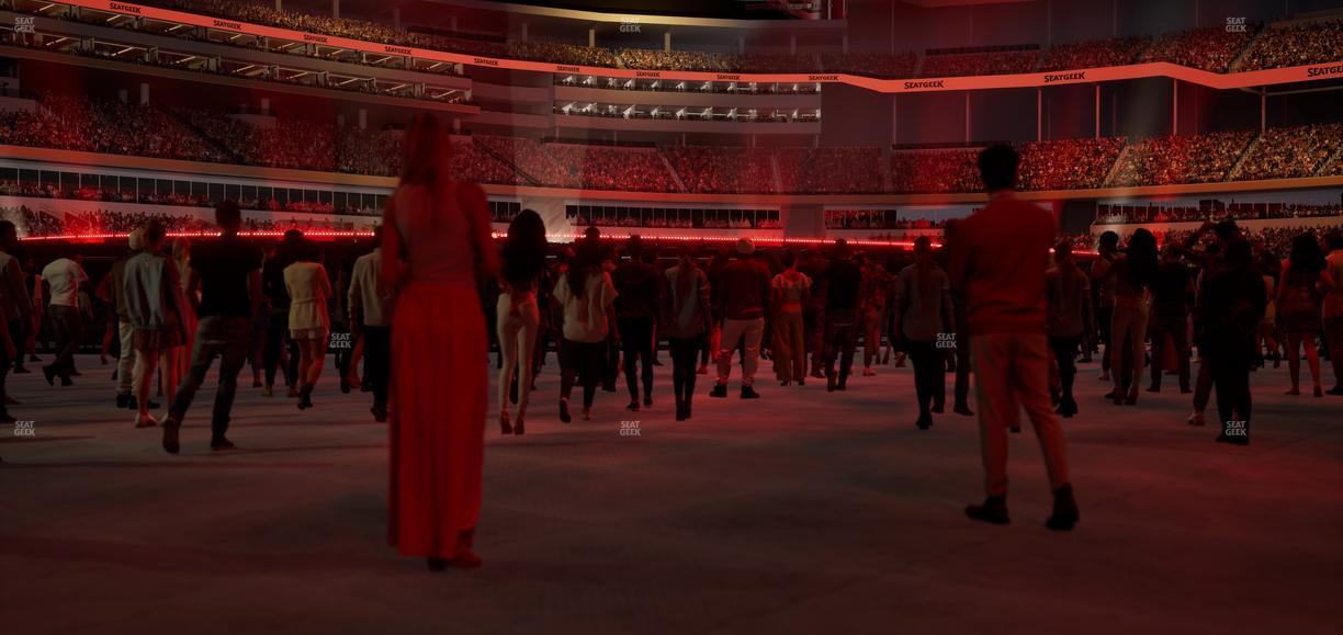 SoFi Stadium - Section Level 1 East Suite 2 Seat View