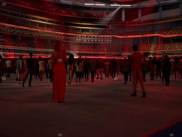 SoFi Stadium - Section Level 1 East Suite 2 Seat View