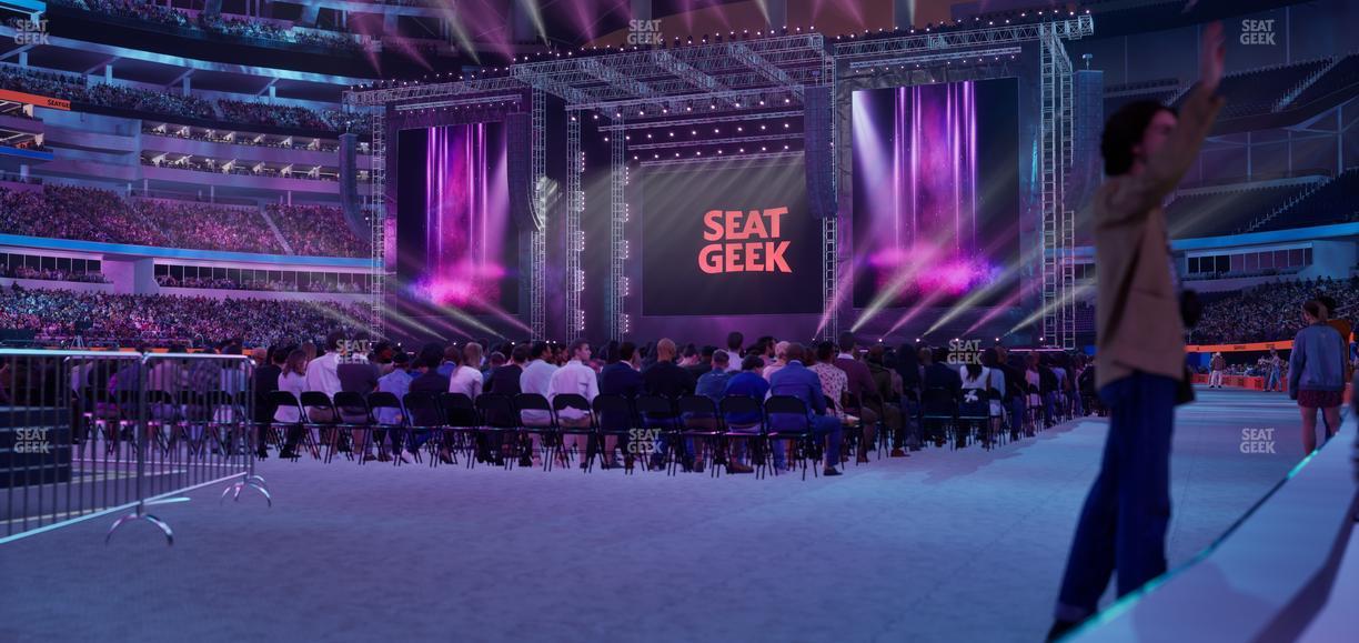 SoFi Stadium - Section Level 1 East Suite 2 Seat View