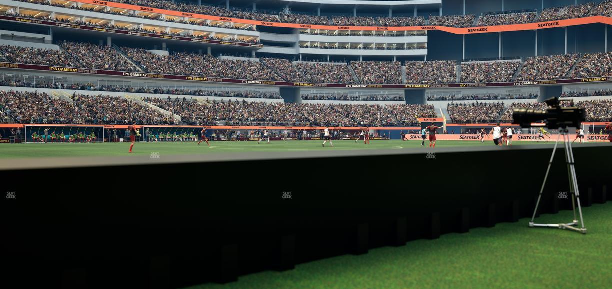 SoFi Stadium - Section Level 1 East Suite 3 Seat View