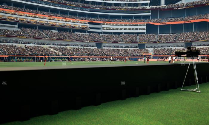 SoFi Stadium - Section Level 1 East Suite 3 Seat View