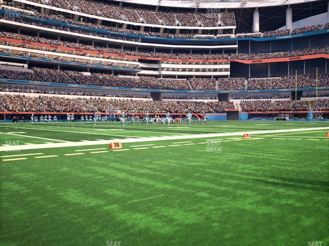 SoFi Stadium - Section Level 1 East Suite 3 Seat View