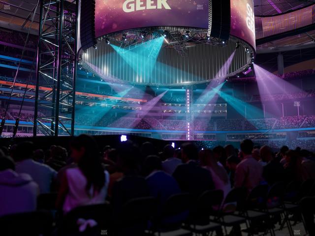 SoFi Stadium - Section Level 1 East Suite 3 Seat View