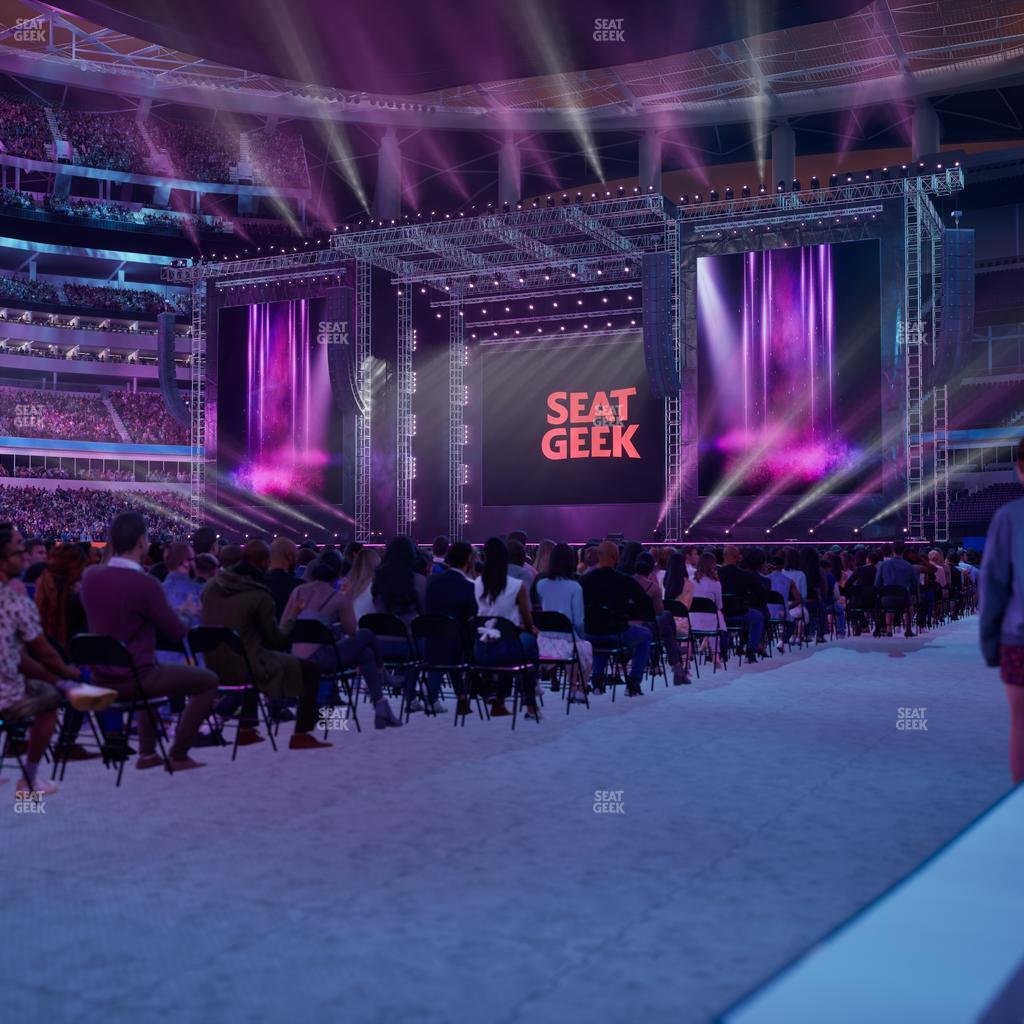 SoFi Stadium - Section Level 1 East Suite 3 Seat View