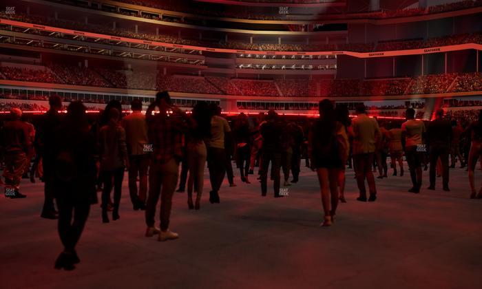 SoFi Stadium - Section Level 1 East Suite 3 Seat View