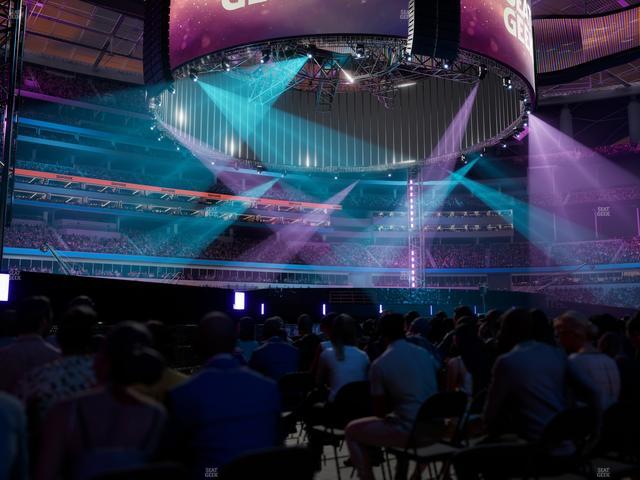 SoFi Stadium - Section Level 1 East Suite 4 Seat View