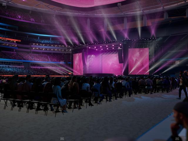 SoFi Stadium - Section Level 1 East Suite 4 Seat View SoFi Stadium - Section Level 1 East Suite 4 Seat View