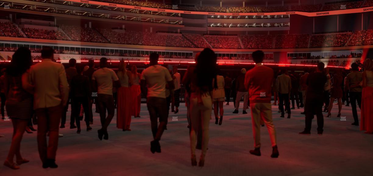 SoFi Stadium - Section Level 1 East Suite 4 Seat View