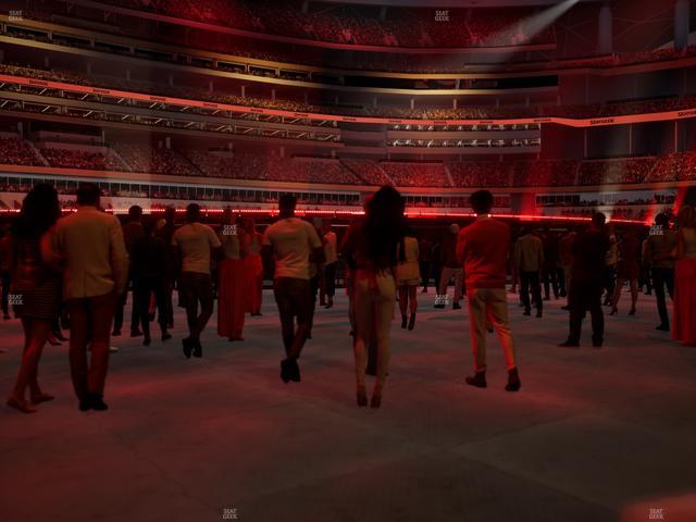 SoFi Stadium - Section Level 1 East Suite 4 Seat View