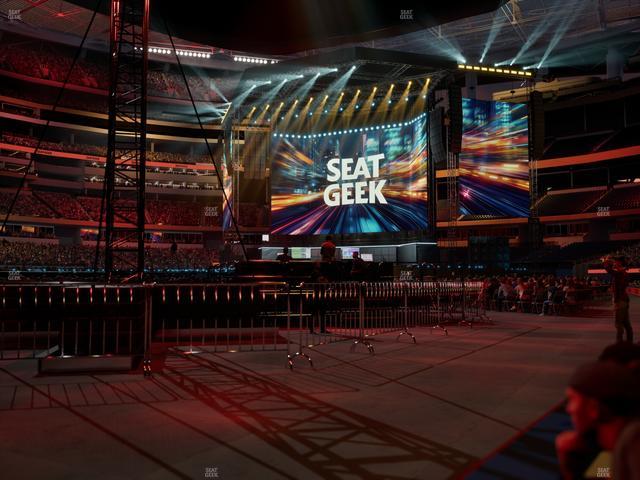 SoFi Stadium - Section Level 1 East Suite 4 Seat View