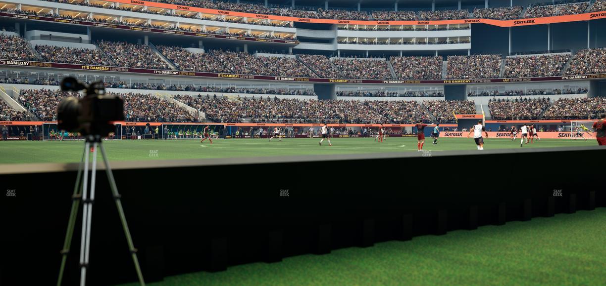 SoFi Stadium - Section Level 1 East Suite 4 Seat View