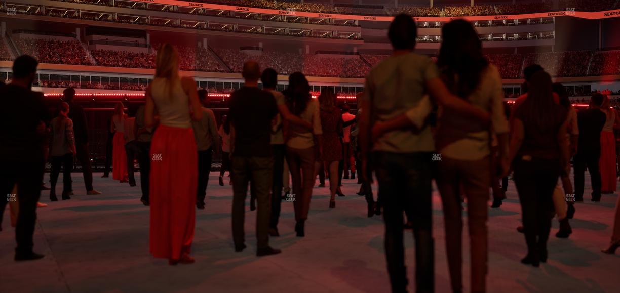 SoFi Stadium - Section Level 1 East Suite 5 Seat View