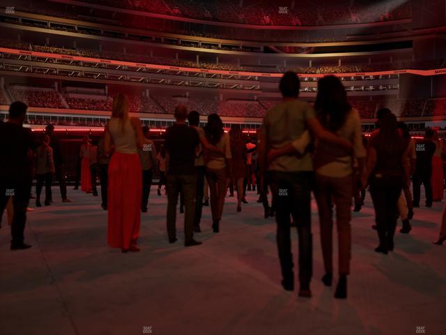 SoFi Stadium - Section Level 1 East Suite 5 Seat View