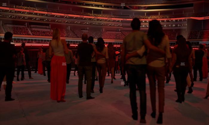 SoFi Stadium - Section Level 1 East Suite 5 Seat View