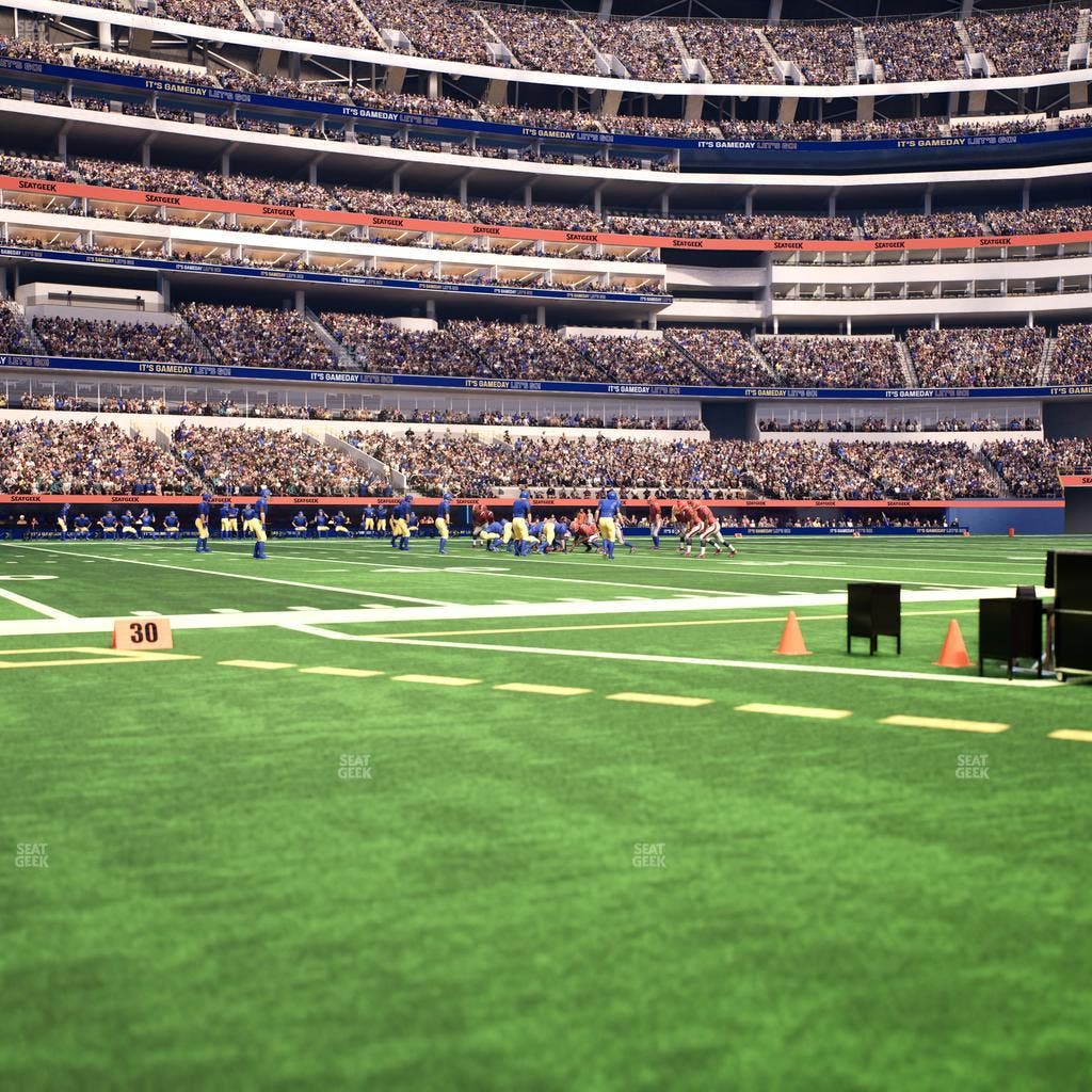 SoFi Stadium - Section Level 1 East Suite 5 Seat View
