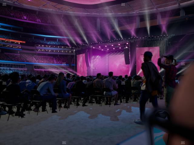 SoFi Stadium - Section Level 1 East Suite 5 Seat View SoFi Stadium - Section Level 1 East Suite 5 Seat View