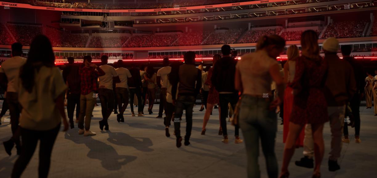 SoFi Stadium - Section Level 1 East Suite 6 Seat View