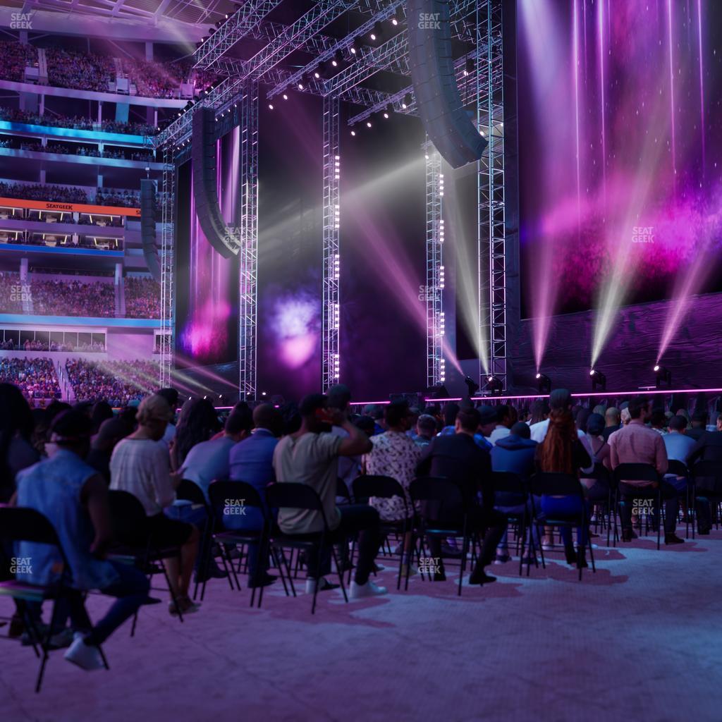 SoFi Stadium - Section Level 1 East Suite 6 Seat View