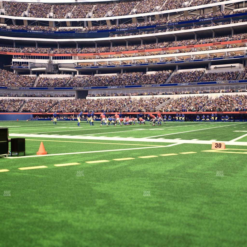 SoFi Stadium - Section Level 1 East Suite 6 Seat View