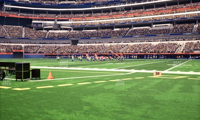 SoFi Stadium - Section Level 1 East Suite 6 Seat View