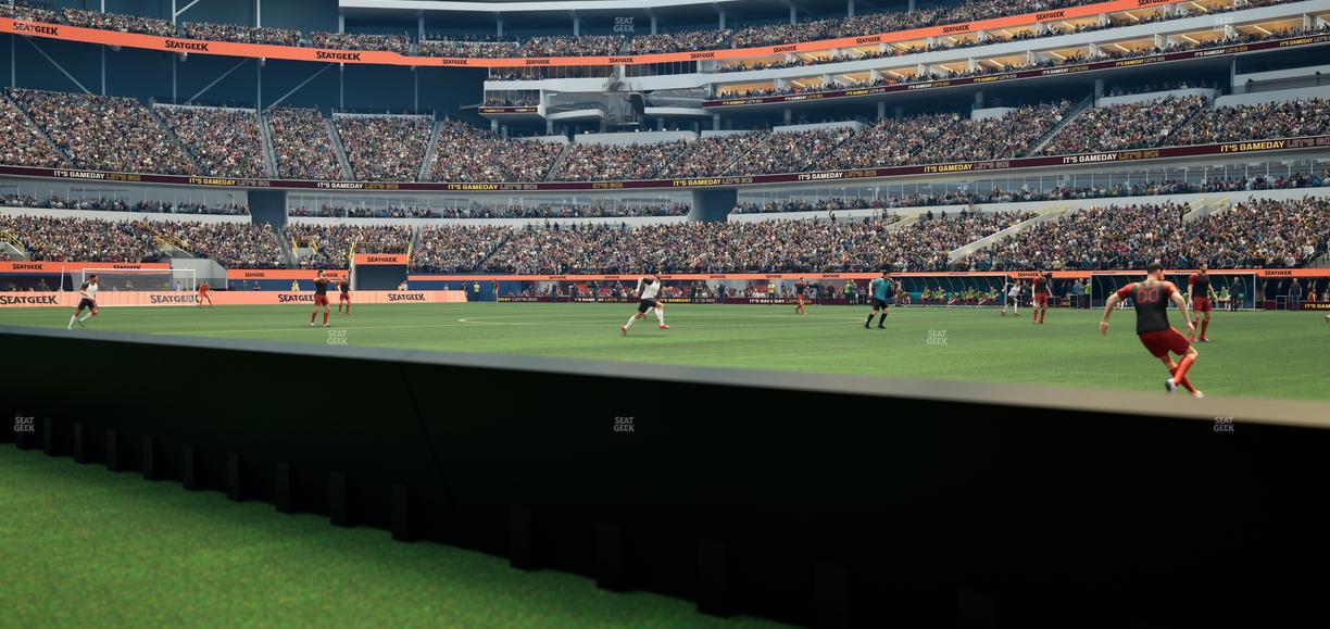 SoFi Stadium - Section Level 1 East Suite 8 Seat View