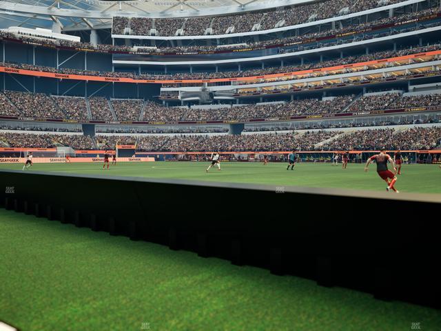 SoFi Stadium - Section Level 1 East Suite 8 Seat View