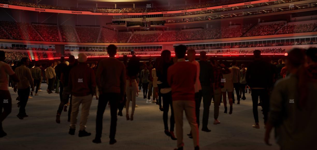 SoFi Stadium - Section Level 1 East Suite 8 Seat View