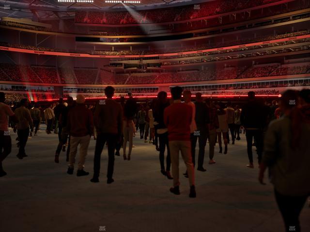 SoFi Stadium - Section Level 1 East Suite 8 Seat View