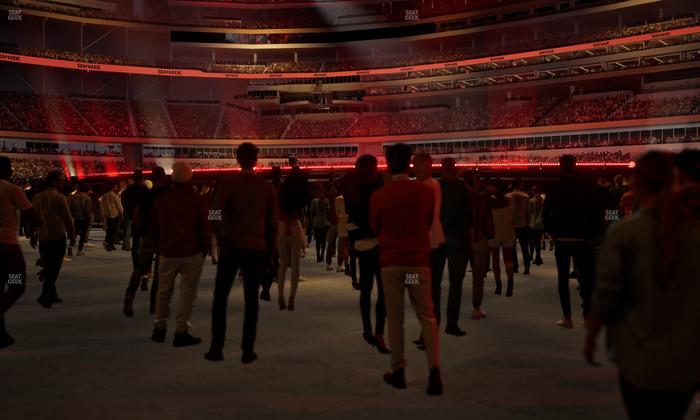 SoFi Stadium - Section Level 1 East Suite 8 Seat View