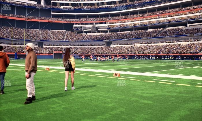 SoFi Stadium - Section Level 1 East Suite 8 Seat View