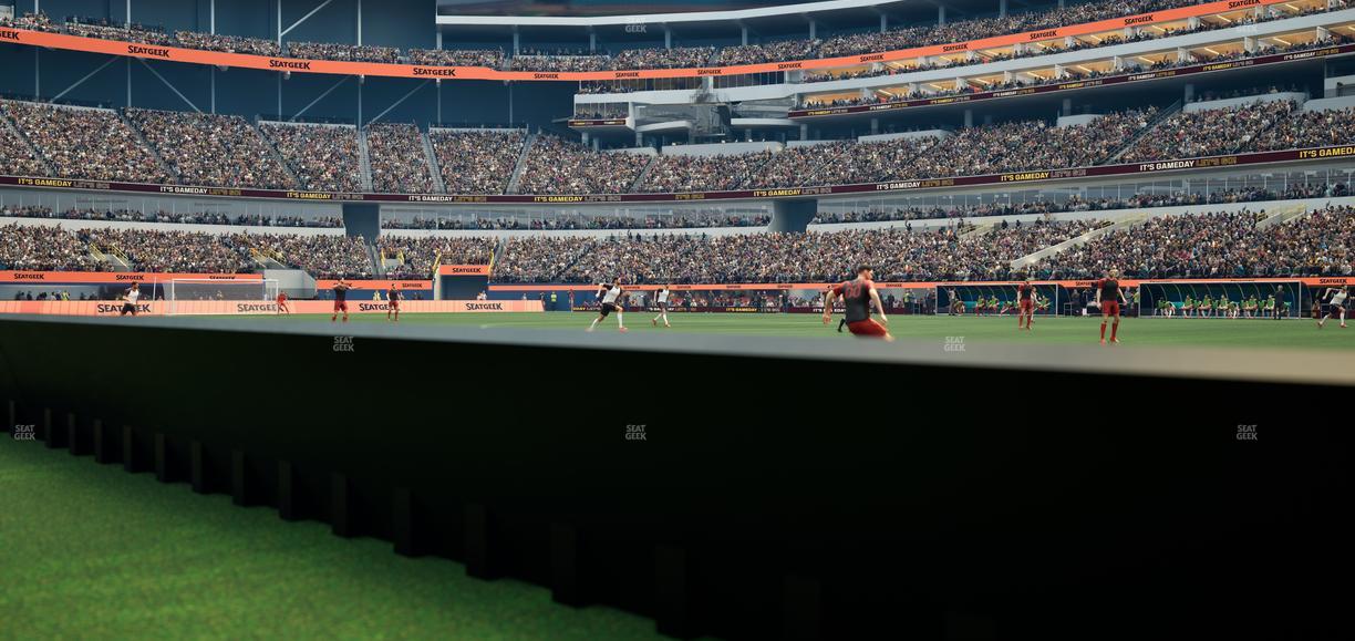 SoFi Stadium - Section Level 1 East Suite 9 Seat View