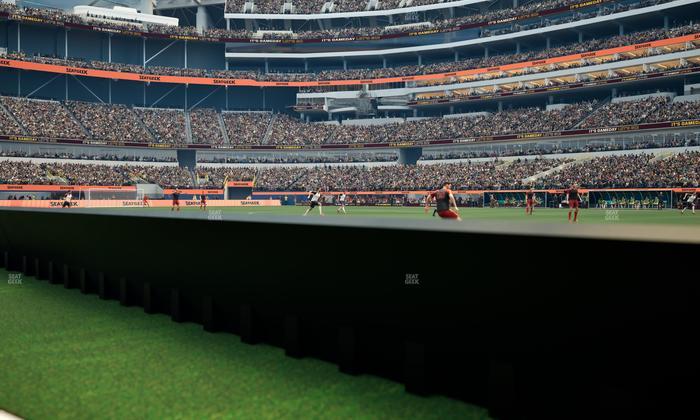 SoFi Stadium - Section Level 1 East Suite 9 Seat View