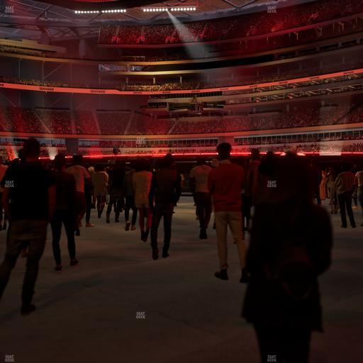 SoFi Stadium - Section Level 1 East Suite 9 Seat View