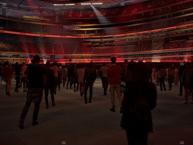 SoFi Stadium - Section Level 1 East Suite 9 Seat View
