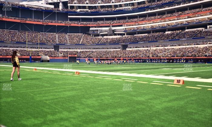 SoFi Stadium - Section Level 1 East Suite 9 Seat View