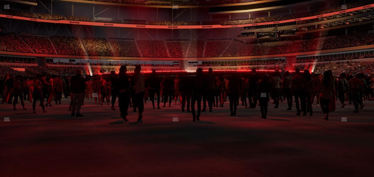 SoFi Stadium - Section Level 1 North Suite 1 Seat View