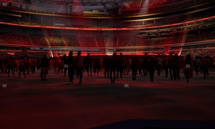 SoFi Stadium - Section Level 1 North Suite 1 Seat View