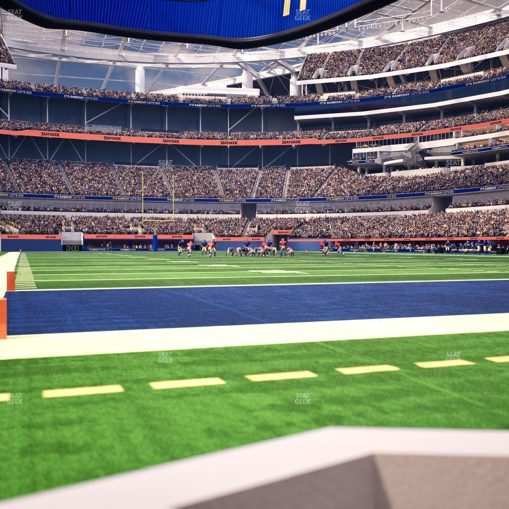 SoFi Stadium - Section Level 1 North Suite 1 Seat View