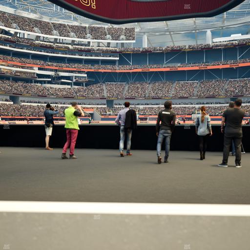 SoFi Stadium - Section Level 1 North Suite 10 Seat View